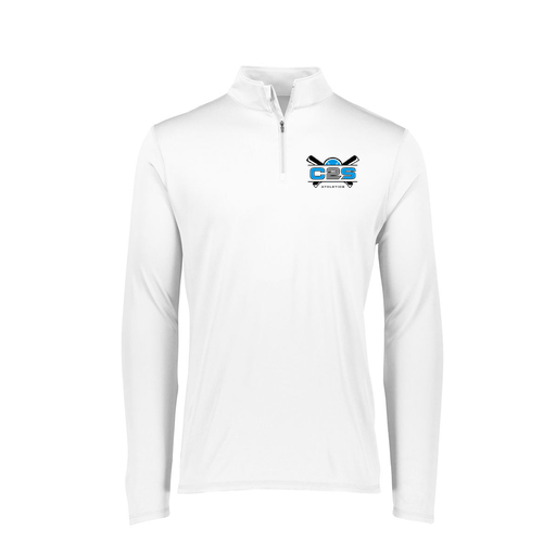 [FTLQFLWH-FAXS-LOGO2] Decker Women's Flex-Lite 1/4 Zip Shirt (Female Adult XS, White, Logo 2)