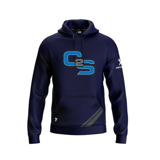 [FOLHSMNV-YXS-LOGO3] Decker Summit Hoodie (Youth XS, Navy, Logo 3)