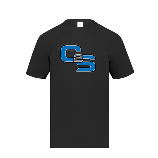 [2790.080.S-LOGO3] Men's Smooth Sport T-Shirt (Adult S, Black, Logo 3)
