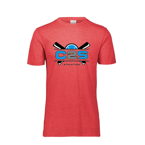 [3065-6310-RED-AS-LOGO2] Men's Ultra-blend T-Shirt (Adult S, Red, Logo 2)