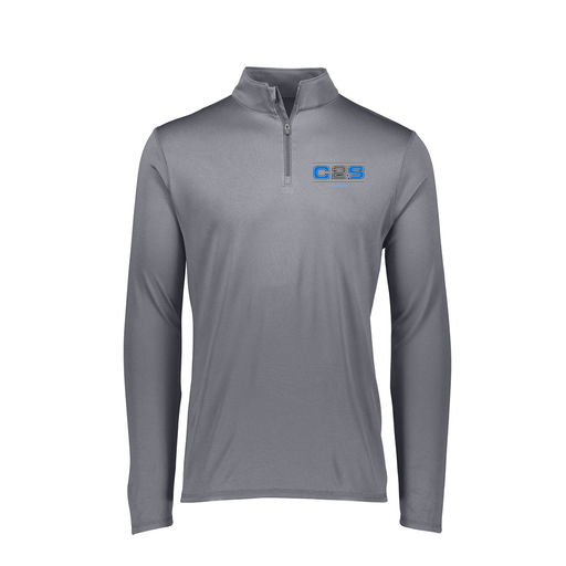 [FTLQFLGY-FAXS-LOGO1] Decker Women's Flex-Lite 1/4 Zip Shirt (Female Adult XS, Gray, Logo 1)