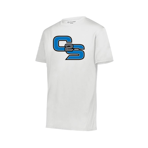 [222818.005.S-LOGO3] Men's Movement Dri Fit Shirt (Adult S, White, Logo 3)